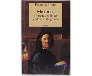 MAXIMES A L'USAGE...