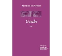 Maximes et Pensées
