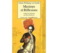 Maximes et réflexions