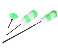 Maximex Balayette poussière Vert-Blanc set de 3 set de 3 Vert