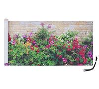 Maximex Brise-Vue Pratique pour Balcon - Motif Fleurs de maçonnerie colorées - Protection Contre Le Vent - Haute résistance aux UV et aux intempéries - Séchage Rapide et indéchirable - 5 m