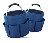Maximex Caddy de Nettoyage Universel Bleu, Lot de 2 Lot de 2, Organisateur pour ustensiles de Nettoyage, Centre de Nettoyage Bleu