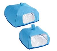 Maximex Cloche isotherme pour plats set de 2, Bleu