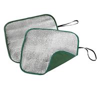 Maximex Coussin de siège thermique set de 2, Vert - Vert mousse