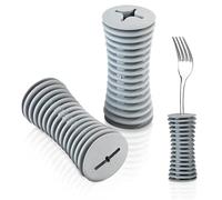 Maximex Élargisseur de poignée, lot de 4, Gris