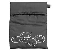 Maximex Four à micro-ondes - Pour jusqu'à 4 pommes de terre ou 2 épis de maïs, polyester, 25 x 21 x 1 cm, anthracite