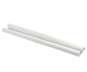 Maximex Joint de Porte Pliable Blanc Set de 2 Set de 2 Blanc