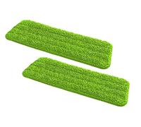 Maximex Lot de 2 housses de rechange pour balai pulvérisateur - Nettoyage sans produits chimiques - Avec combinaison spéciale de fibres - Housse amovible lavable en machine à 40 °C - Dimensions (l x H