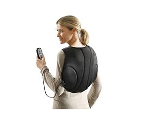 Maximex Masseur de dos et de cou - Appareil de massage avec 4 fonctions, plastique (ABS), 23,5 x 35 x 17 cm, anthracite