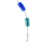 Maximex Nettoyeur 3 brosses pour tuyaux d´écoulement flexible Blanc