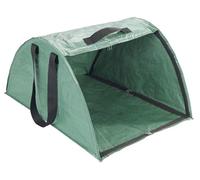 Maximex Outil de Jardinage Collecteur de Feuilles XL ramassage Efficace avec Bord de Balayage intégré en Plastique et Fibre de Verre Vert 50x35x75 cm