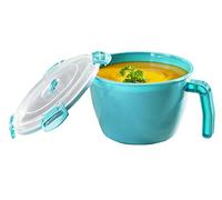 Maximex Tasse pour micro-ondes 900 ml Vaisselle pour microondes Turquoise
