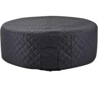 Maximisez Votre détente Couverture de Spa, Toujours prête for Un Bain Parfait, Bloque la poussière et retient la Chaleur Jour et Nuit(B(Round D208*H70cm))