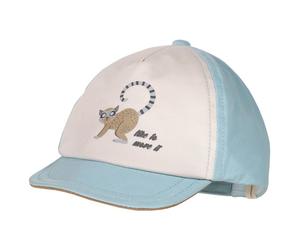maximo - Baby Boy's Cap Lemur Flexdach mit Klettverschluß - Casquette - 47-49 cm - cloud blue