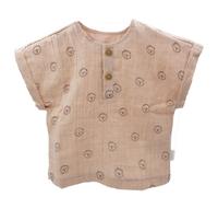 maximo - Baby Boy's Hemd - T-shirt - 62 - beige melange / lion