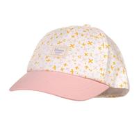 maximo - Baby Girl's Cap Small Flowers mit Klettverschluß - Casquette - 43-45 cm - off-white / multicolor