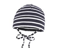 MAXIMO Bonnet bleu marine / blanc, Taille 57