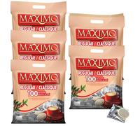 MAXIMO Classique | 5x100 Dosettes de café compatibles SENSEO® | Emballage individuel pour une meilleure conservation et une hygiène irréprochable