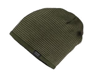 maximo - Kid's Beanie Middle - Bonnet - 51-53 cm - dark khaki / khaki grey