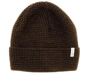maximo - Kid's Half-Cardigan Stich Beanie - Bonnet - 55-57 cm - oliv