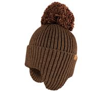 maximo - Kid's Mini Beanie avec pompon - Bonnet - 53-55 cm - aztec melange