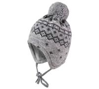 maximo - Kid's Mini Beanie Norwegian Jacquard - Bonnet - 45-47 cm - metal melange
