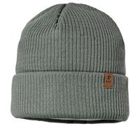 maximo - Kid's Mini Beanie Turn-up with Fleece Lining - Bonnet - 51-53 cm - khaki / grey