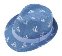 maximo - Kid's Mini Boy Trilby Boat - Chapeau - 49 cm - denim