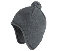 maximo - Kid's Mini Inkbeanie avec pompon - Bonnet - 45-47 cm - medium grey melange