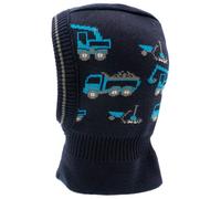 maximo - Mini Boy's Balaclava Construction Vehicles - Cagoule - 47-49 cm - dark navy