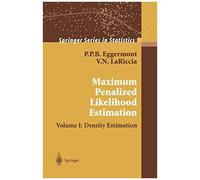 Maximum Penalized Likelihood Estimation