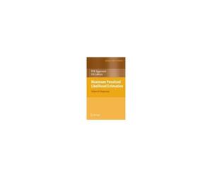 Maximum Penalized Likelihood Estimation