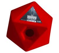Maximus Cubes Snack Rouge pour Chevaux, 23,5cm, Doublure & Belohnungsspielzeug