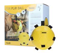 Maximus Fun Play Ball Jaune 19 Cm Avec Boucle Pour Chevaux + Pompe