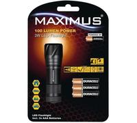 MAXIMUS Lampe torche finition aluminium 100lm 3W