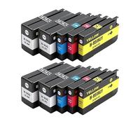 MAXINGJUWH Cartouche d'encre Compatible for imprimante H-*/P 950 951 950XL 951XL Pro 8100 8600 8610 8620 8630 8640 8625 8650 8660(2SET 2BK C M Y)