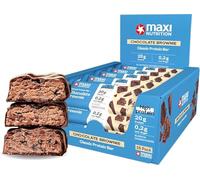 MaxiNutrition Barre Protéinée Classique Chocolat Brownie, 20g de Protéines, Faible en Sucre, Sans Arômes Artificiels, 16 x 40g