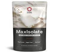 MaxiNutrition MaxIsolate 100 % Whey Protein Isolat Coco, 1 kg, poudre de protéines avec 83 % de protéines, faible en sucre et en graisse, sans arômes artificiels, pour un délicieux shake protéiné avec
