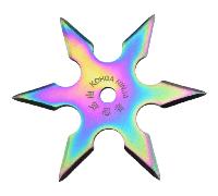 Maxknives NS138 Shuriken Ninja 6 branches acier 420 couleur titane