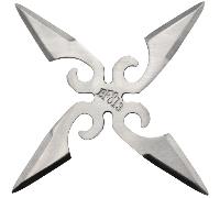 Maxknives NS143 Ninja Shuriken 4 branches acier 420 argent