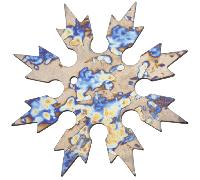Maxknives Shuriken 8 branches en Titane anodisé