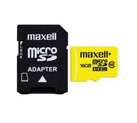 MAXL MicroSD 16GB Class 10 + adaptateur SD