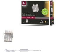 MaxLED 1000 Strip LED Kit de base 1,5m Blanc chaud 11W 1100lm/m 2700K 30VA Argent G