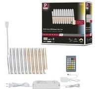 Paulmann Kit ruban LED MaxLED 1000 COB 3m Blanc réglable 25,5W 1200lm/m Argent
