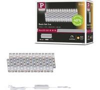 Paulmann 71230 MaxLED 500 Strip LED Blanc chaud Kit de base 5m 17W 550lm/m 64 LEDs/m 2700K 30VA