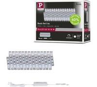 Paulmann 71236 MaxLED 500 Strip LED Blanc neutre Kit de base 5m 17W 550lm/m 64 LEDs/m 4000K 30VA