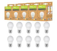 Maxled, Light is Led! 10X E27 P45/G45, Ampoule 5W Remplace Une Ampoule Halogène 40 Watts 3000K Blanc Chaud Ampoule Sphérique 470LM Économie D'Énergie Non Dimmable Angle Rayonnement 180° CA 220-240V