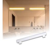 Maxled, Light is Led! LED Linienlampe S14S 30cm, 600lm 8W Ersetzt 60W Glühlampe LED-Lampe 2700K Warmweiß 180° LEDs Röhre 2 Sockel für Küche Badezimmer Spiegelleuchte Nicht Dimmbar