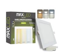 Maxled, Light is Led! Spot Encastrable LED 18W 230V 225mm 1440LM Spots Plafonnier Non Dimmable 3000K-6000K Spots Plats Encastrables pour Plafond Diamètre D'encastrement 205mm x205mm Aluminium