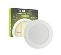 Maxled, Light is Led! Spot Encastrable LED 9W 230V Ø117mm 830LM Spots Plafonnier Non Dimmable 3000K-6500K Spots Plafond Ultraplats Luminaires Encastrables Diamètre D'encastrement 93-102mm